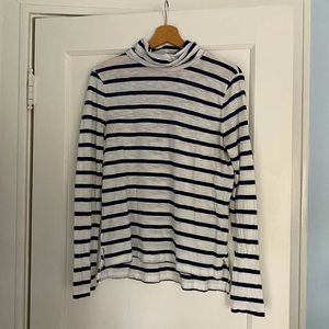 Madewell Striped Turtleneck